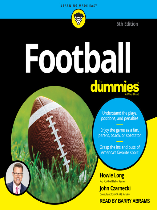 Title details for Football For Dummies by Howie Long - Wait list